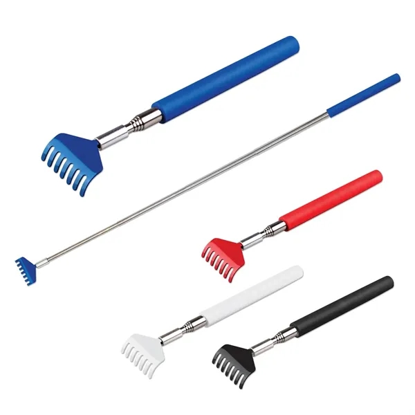Extendable metal back scratcher plus 1 color pad print imprint on... from ASI 37218 Athena Promo (tm)
