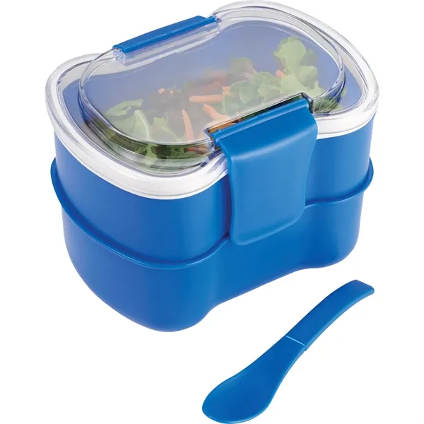 Two tier Bento box with snap-together design.... from ASI 66887 PCNA / Leed’s