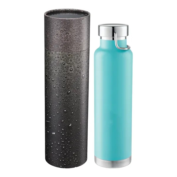 22 oz. double wall, vacuum insulated stainless steel bottle with cylindrical... from ASI 66887 PCNA / Leeds