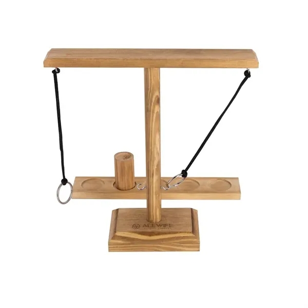 Wooden tabletop ring toss game.... from ASI 88060 Snugz/USA Inc