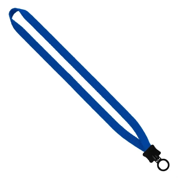 1/2" x 17" smooth nylon lanyard with plastic clamshell hardware and... from ASI 88060 Snugz/USA Inc / SnugZ USA®