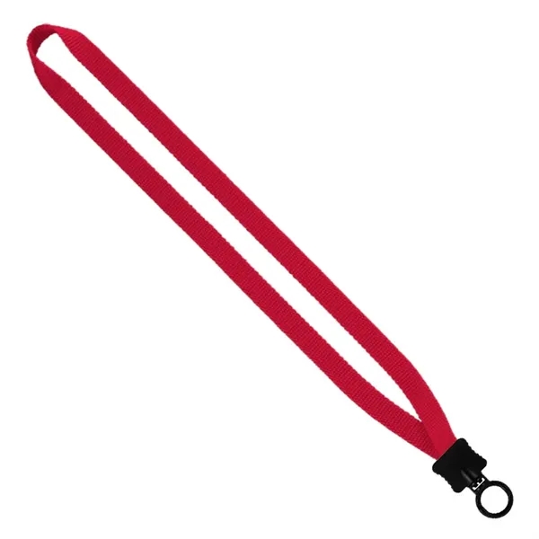 1/2" x 17" smooth nylon lanyard with plastic clamshell hardware and... from ASI 88060 Snugz/USA Inc / SnugZ USA®