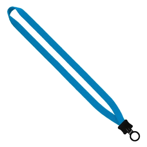 1/2" x 17" smooth nylon lanyard with plastic clamshell hardware and... from ASI 88060 Snugz/USA Inc / SnugZ USA®