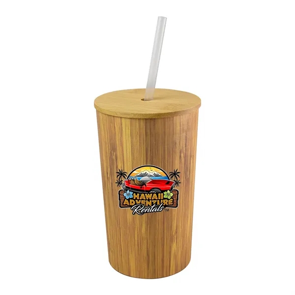 Bamboo Pattern Full ColorTumbler... from ASI 30208 A P Specialties / AP Specialties