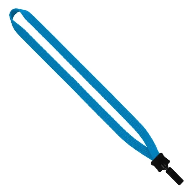 1/2" x 16" smooth nylon lanyard features a plastic clamshell and... from ASI 88060 Snugz/USA Inc / SnugZ USA®