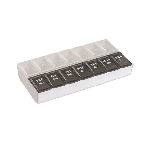 7 day am/pm pill box. Each day features separate compartments for... from ASI 98360 WOWLine / WOWLine®