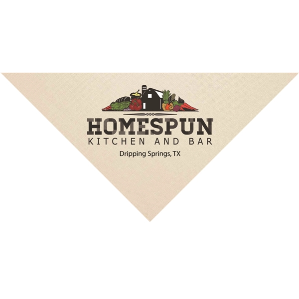 Digitally printed cotton bandannas; offered in three sizes.... from ASI 44020 Bandanna Promotions By CARO-LINE / Swag-Wag Pets