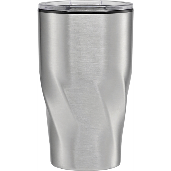 16 oz. travel tumbler with double-walled stainless steel construction with black... from ASI 71920 Moderne Glass Company Inc / Glass America®