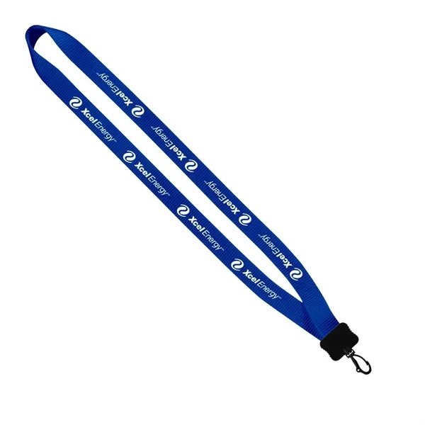3/4" x 17" smooth nylon lanyard with plastic clamshell and swivel... from ASI 88060 Snugz/USA Inc / SnugZ USA®