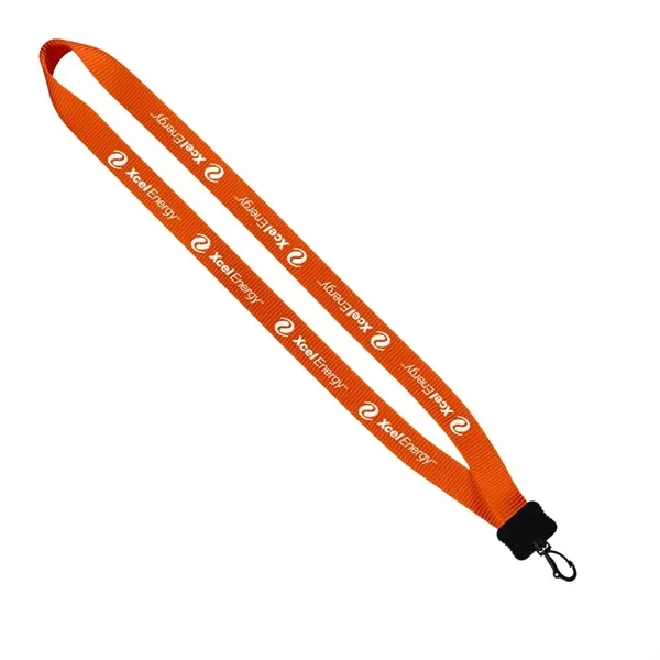 3/4" x 17" smooth nylon lanyard with plastic clamshell and swivel... from ASI 88060 Snugz/USA Inc / SnugZ USA®