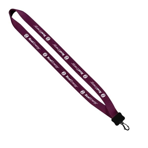 3/4" x 17" smooth nylon lanyard with plastic clamshell and swivel... from ASI 88060 Snugz/USA Inc / SnugZ USA®