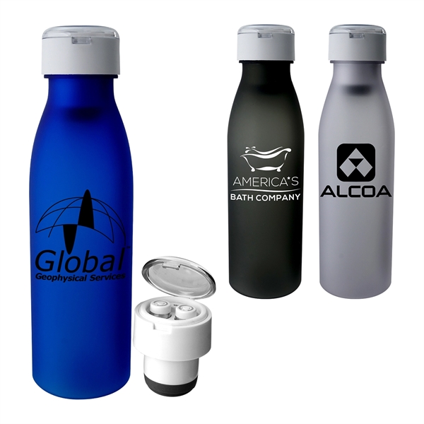 SILHOUETTE BLUETOOTH EAR BUD BOTTLE... from ASI 30208 A P Specialties / AP Specialties