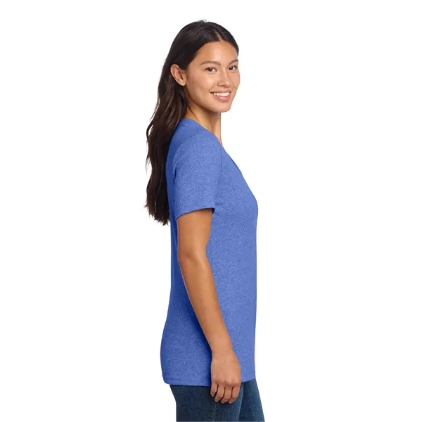 Allmade Women's Recycled Blend V-Neck Tee... from ASI 84863 SanMar