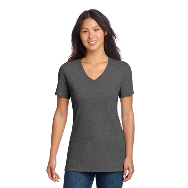 Allmade Women's Recycled Blend V-Neck Tee... from ASI 84863 SanMar