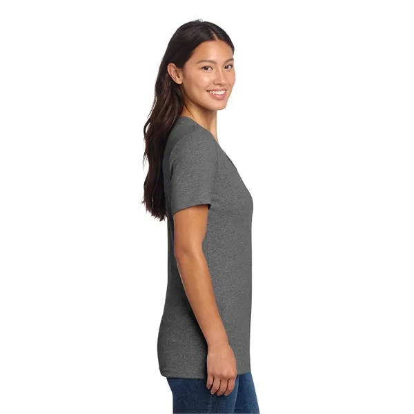 Allmade Women's Recycled Blend V-Neck Tee... from ASI 84863 SanMar