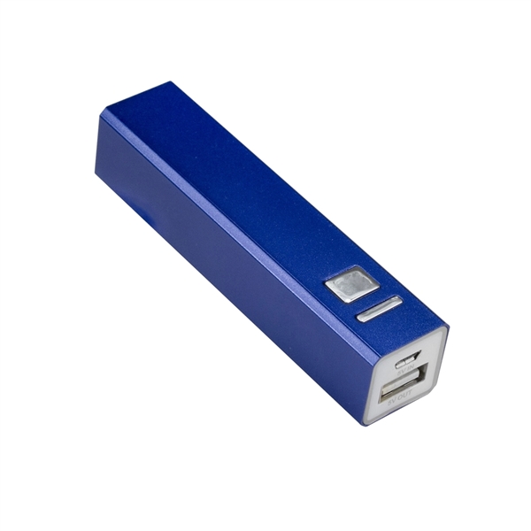 Rectangle power bank available in 2,200mAh capacity and fast three-day standard... from ASI 74741 NVS Promo Designs, Inc.