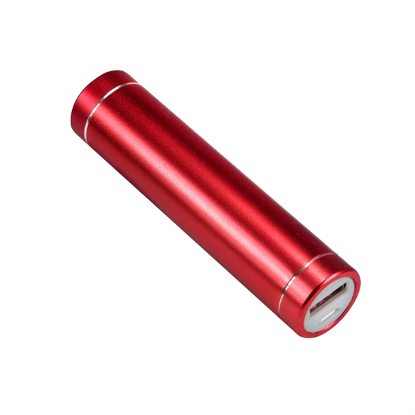 Cylinder power bank available in 2,000 & 2,200mAh capacity. Stocked in... from ASI 74741 NVS Promo Designs, Inc.