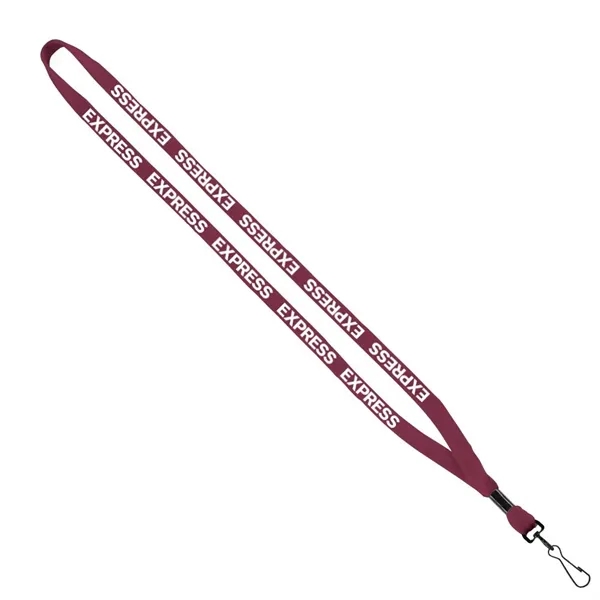 1/2" x 16" cotton lanyard with metal crimp and metal swivel... from ASI 88060 Snugz/USA Inc / SnugZ USA®