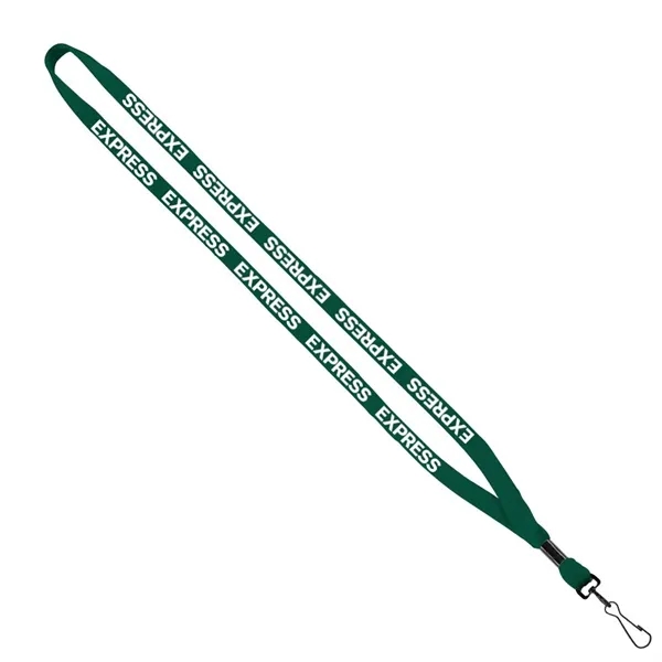 1/2" x 16" cotton lanyard with metal crimp and metal swivel... from ASI 88060 Snugz/USA Inc / SnugZ USA®