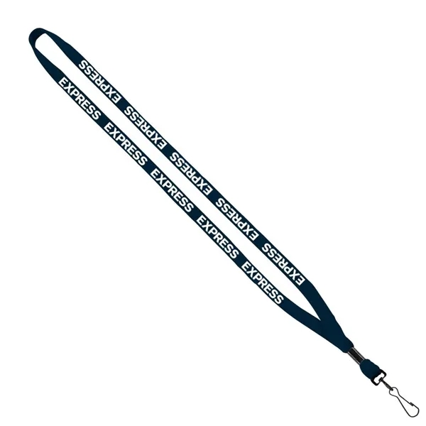 1/2" x 16" cotton lanyard with metal crimp and metal swivel... from ASI 88060 Snugz/USA Inc / SnugZ USA®