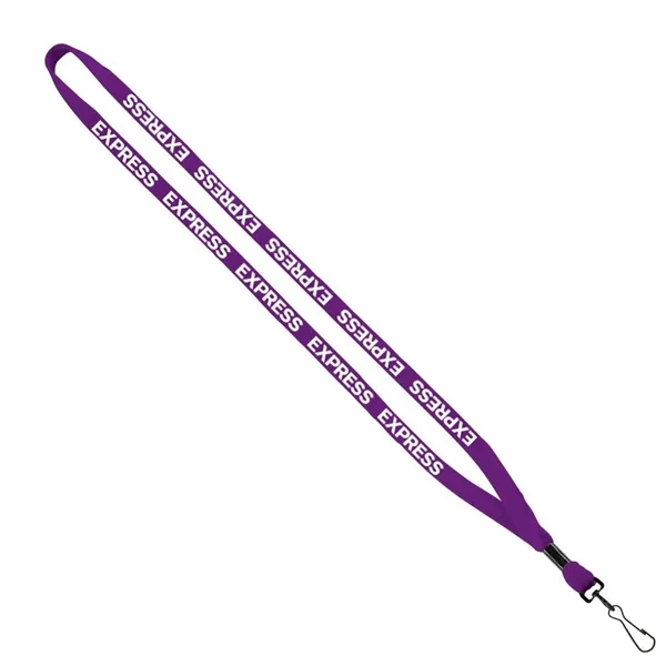 1/2" x 16" cotton lanyard with metal crimp and metal swivel... from ASI 88060 Snugz/USA Inc / SnugZ USA®