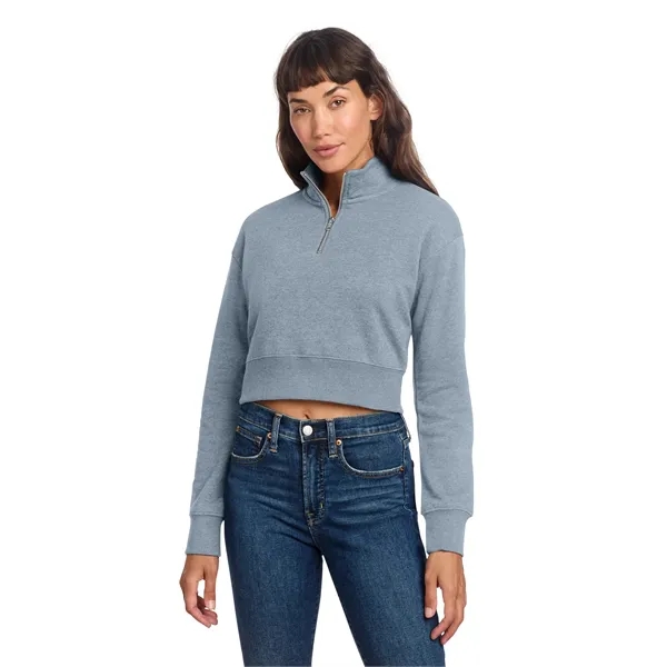 District Women's V.I.T. Fleece 1/2-Zip... from ASI 84863 SanMar