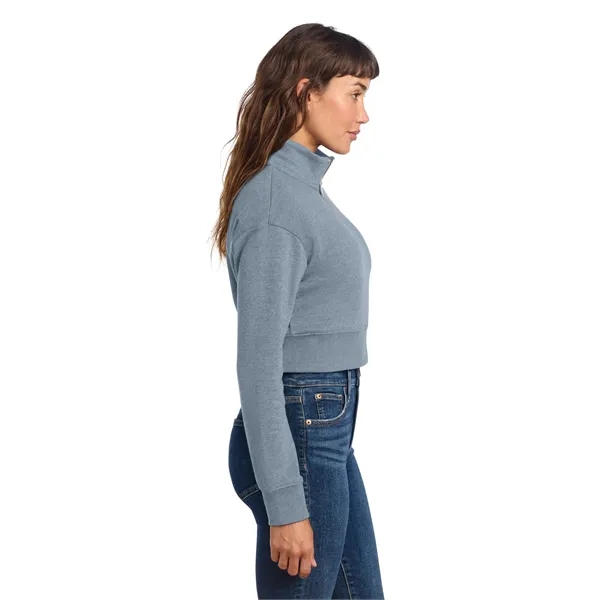 District Women's V.I.T. Fleece 1/2-Zip... from ASI 84863 SanMar