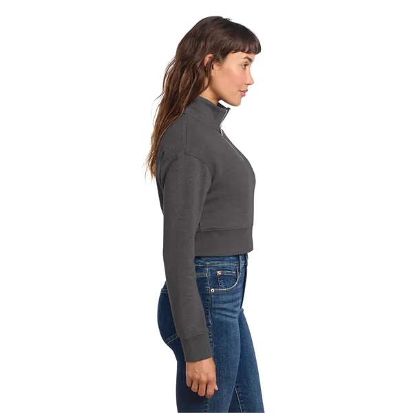 District Women's V.I.T. Fleece 1/2-Zip... from ASI 84863 SanMar