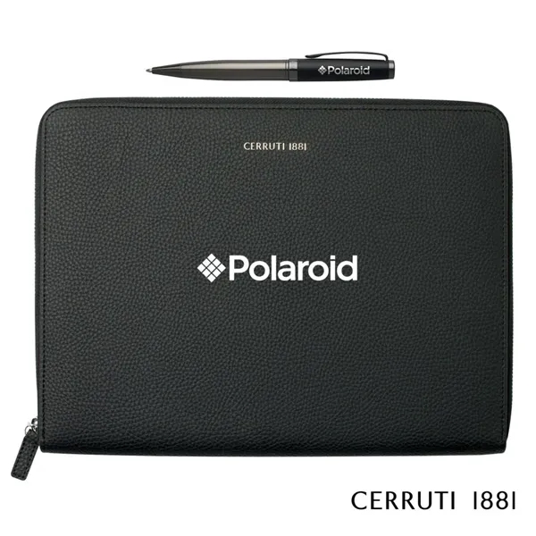 Cerruti 1881® Hamilton Ballpoint Pen & A4 Conference Folder Gift Set... from ASI 84592 St Regis Group
