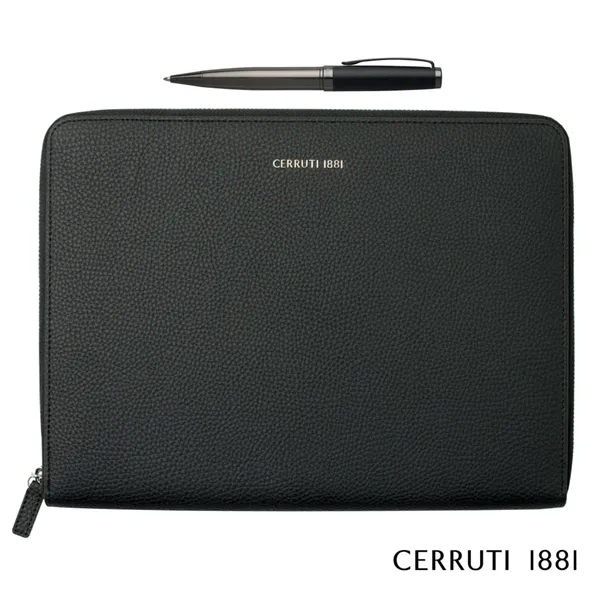 Cerruti 1881® Hamilton Ballpoint Pen & A4 Conference Folder Gift Set... from ASI 84592 St Regis Group