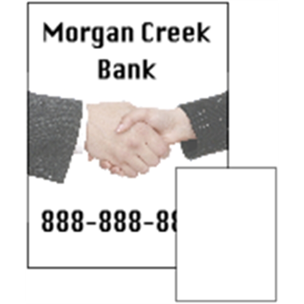 1.5" x 2" rectangle shaped magnet with 4CP customization.... from ASI 89910 Stouse, LLC