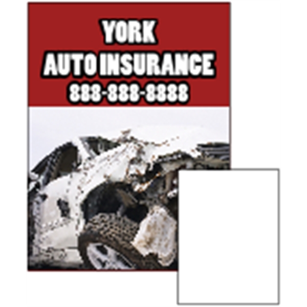 1.5" x 2" rectangle shaped magnet with 4CP customization.... from ASI 89910 Stouse, LLC