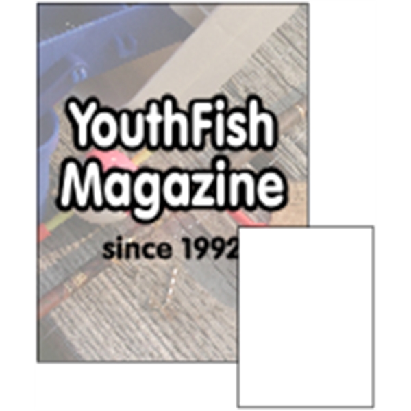 1.5" x 2" rectangle shaped magnet with 4CP customization.... from ASI 89910 Stouse, LLC