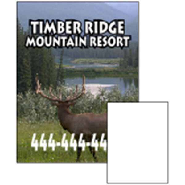 1.5" x 2" rectangle shaped magnet with 4CP customization.... from ASI 89910 Stouse, LLC