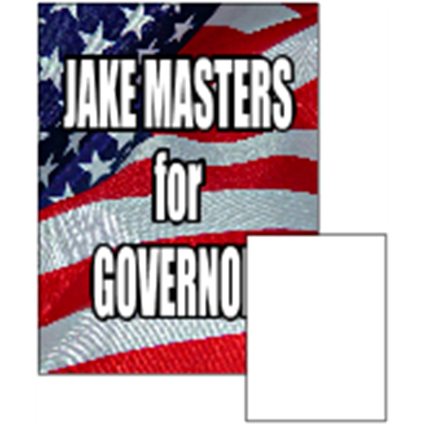 1.5" x 2" rectangle shaped magnet with 4CP customization.... from ASI 89910 Stouse, LLC