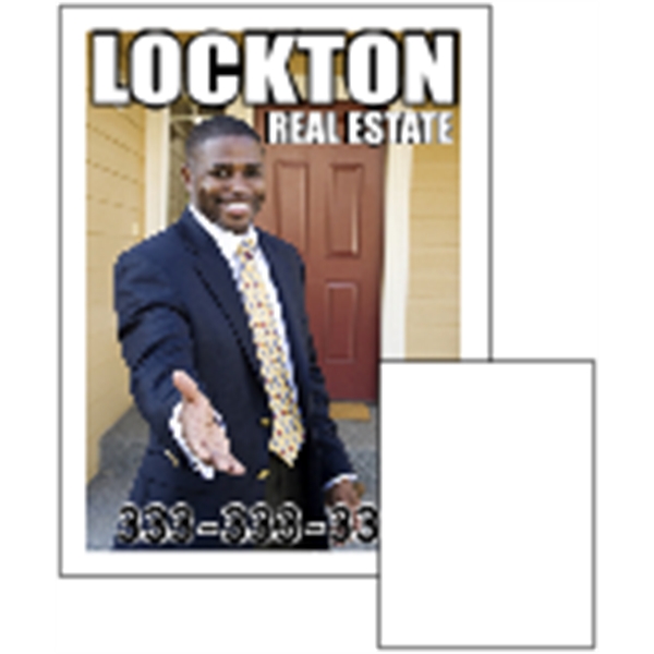 1.5" x 2" rectangle shaped magnet with 4CP customization.... from ASI 89910 Stouse, LLC