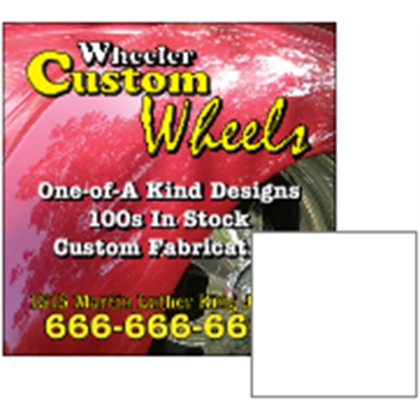 2" square shaped magnet with 4 color process graphics.... from ASI 89910 Stouse, LLC