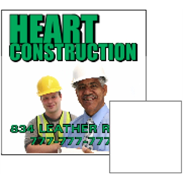 2" square shaped magnet with 4 color process graphics.... from ASI 89910 Stouse, LLC