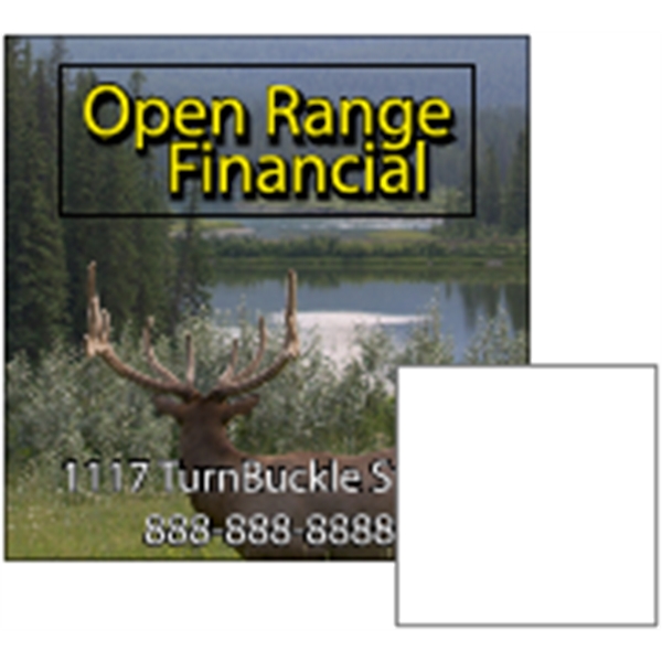2" square shaped magnet with 4 color process graphics.... from ASI 89910 Stouse, LLC