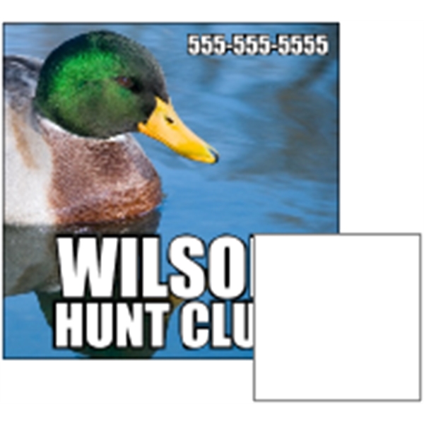 2" square shaped magnet with 4 color process graphics.... from ASI 89910 Stouse, LLC