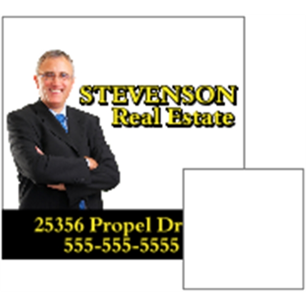 2" square shaped magnet with 4 color process graphics.... from ASI 89910 Stouse, LLC