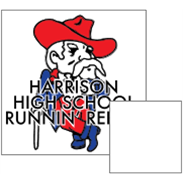 2" square shaped magnet with 4 color process graphics.... from ASI 89910 Stouse, LLC