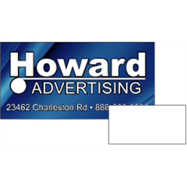 2.75" x 1.375" rectangle shaped magnet with 4CP customization.... from ASI 89910 Stouse, LLC