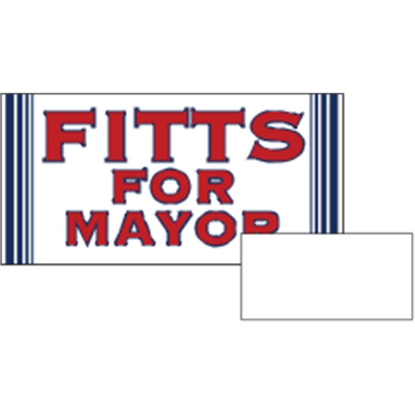 2.75" x 1.375" rectangle shaped magnet with 4CP customization.... from ASI 89910 Stouse, LLC