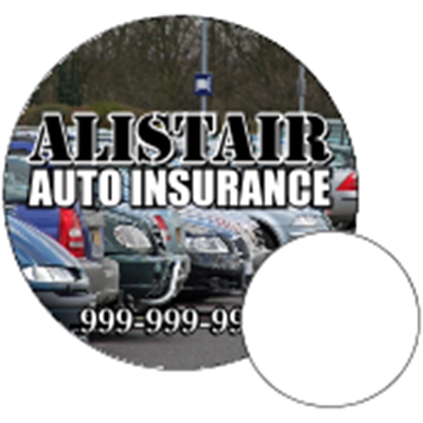 2" circle shaped magnet with 4CP customization.... from ASI 89910 Stouse, LLC