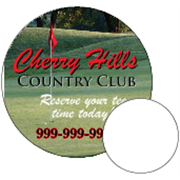 2" circle shaped magnet with 4CP customization.... from ASI 89910 Stouse, LLC