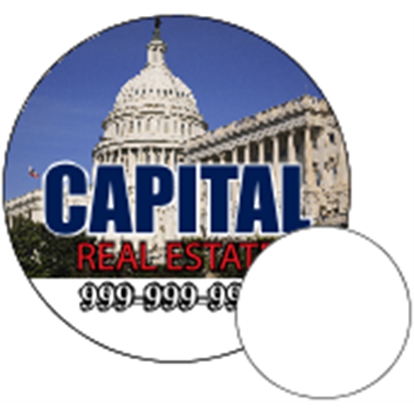 2" circle shaped magnet with 4CP customization.... from ASI 89910 Stouse, LLC