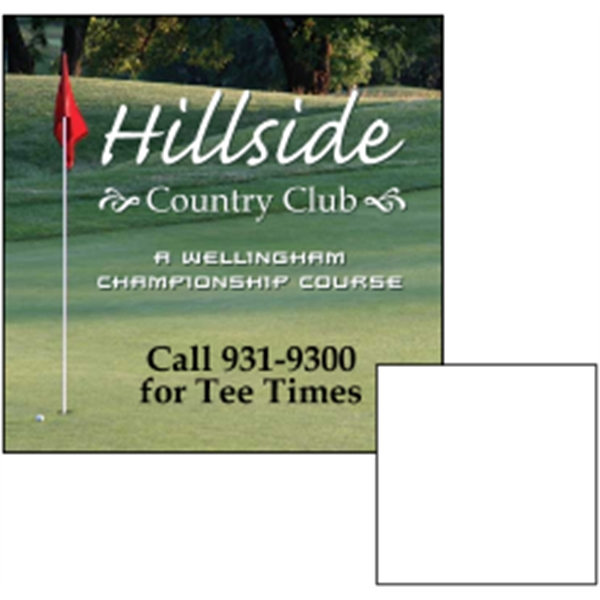 2.5" square shaped magnet with 4 color process graphics.... from ASI 89910 Stouse, LLC