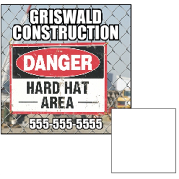 2.5" square shaped magnet with 4 color process graphics.... from ASI 89910 Stouse, LLC