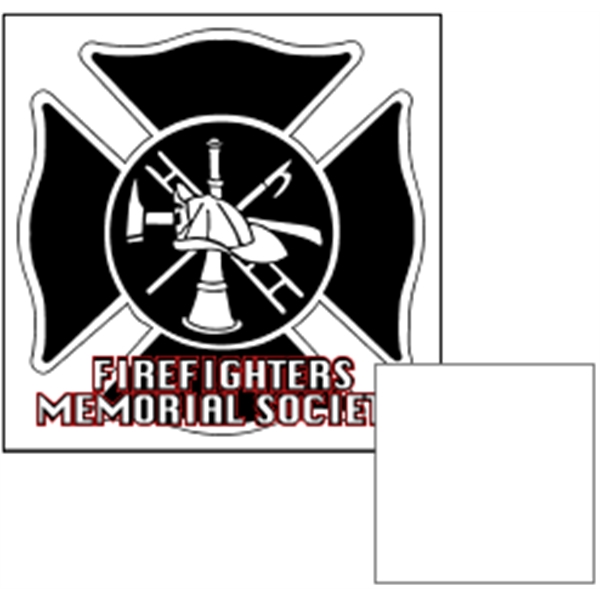 2.5" square shaped magnet with 4 color process graphics.... from ASI 89910 Stouse, LLC